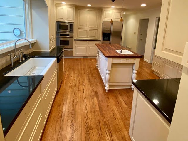 photo of repainted kitchen cabinets Preview Image 2