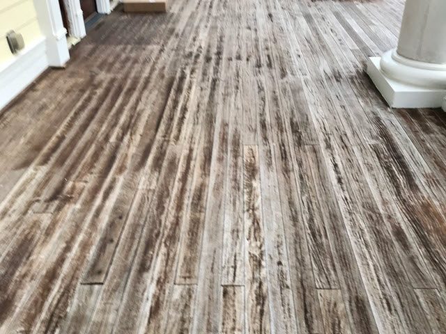 before photo of refinished deck Preview Image 1