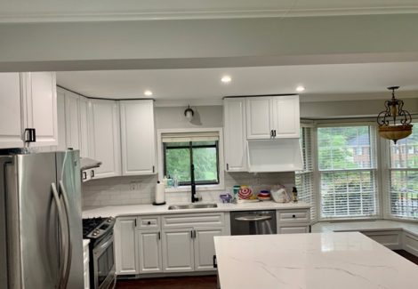repainted kitchen cabinetry in dunwoody ga - certapro painters - after