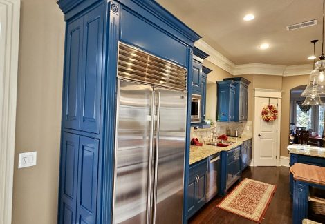 repainted kitchen cabinets in sandy springs georgia