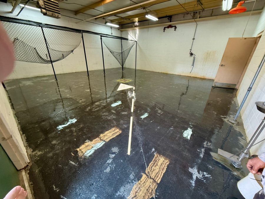 industrial floor after old coating and stains were removed Preview Image 4