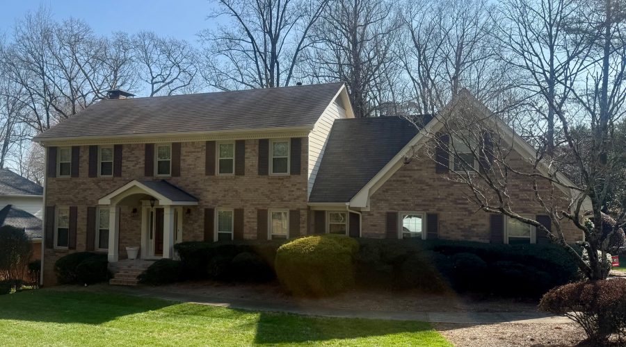 repainted brick home in dunwoody georgia Preview Image 1