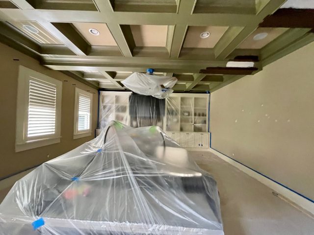 living room repainting in dunwoody - before picture Preview Image 2