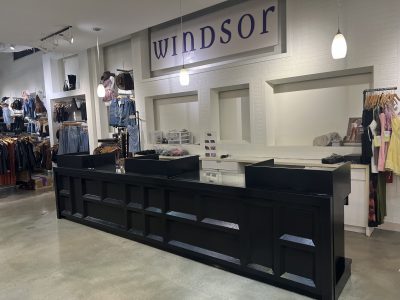 repainted cash register counter in dunwoody ga