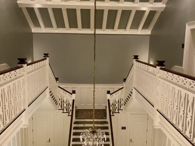 photo of repainted ceiling in country club in sandy springs ga