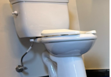 repainted clubhouse pool restroom