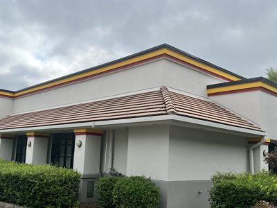 photo of repainted restaurant in sandy springs