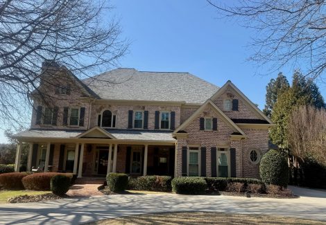 Sandy Springs Exterior Brick Painting