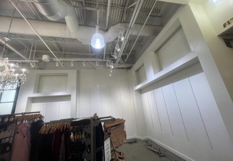 repainted retail store in kennesaw ga