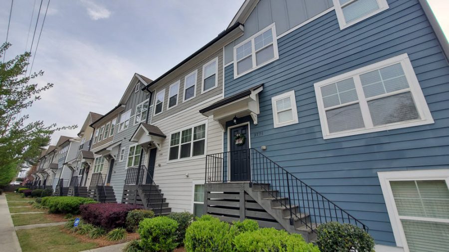 repainted kensington gates townhomes in atlanta georgia Preview Image 7