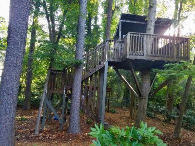 certapro painters of dunwoody - repainted treehouse in dunwoody ga