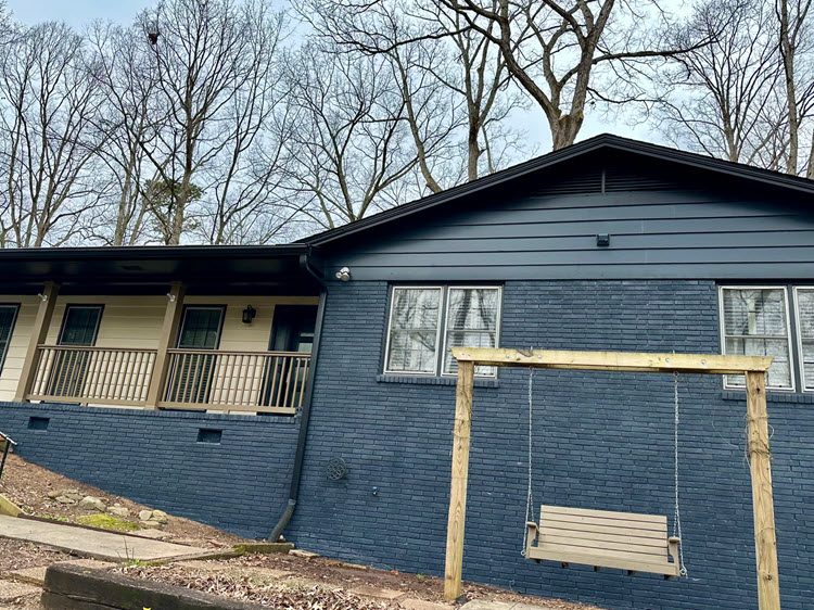 photo of repainted brick exterior in sandy springs Preview Image 2