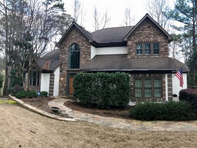 photo of repainted exterior in sandy springs