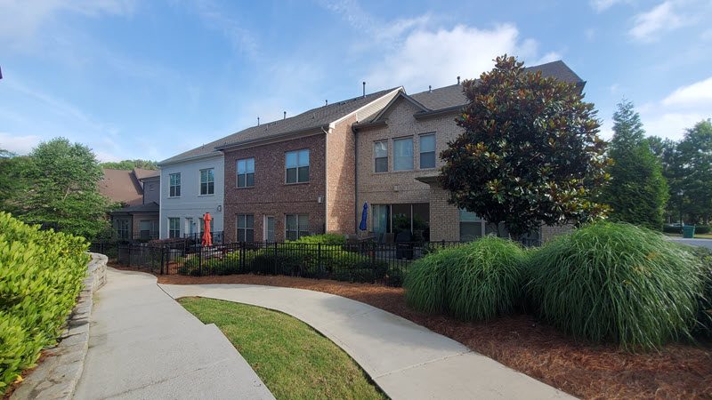 photo of repainted gated townhome community in peachtree corners ga Preview Image 7