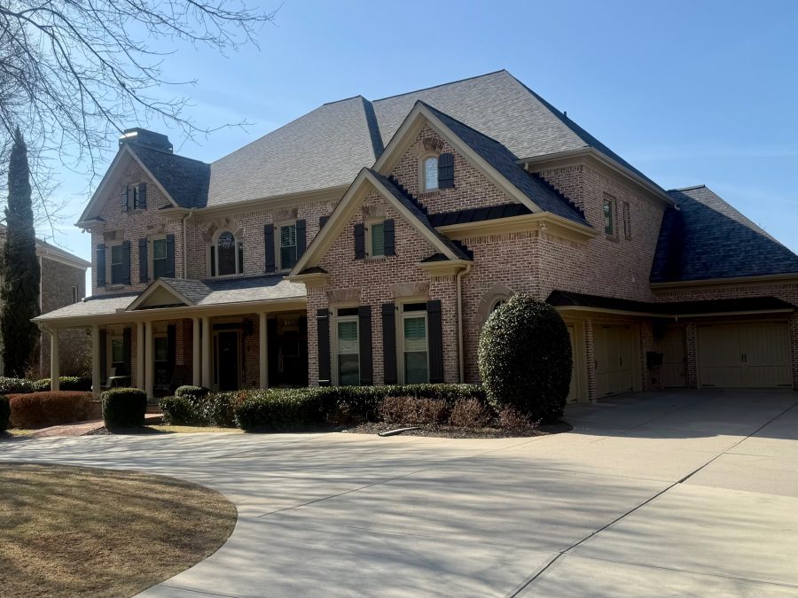photo of repainted brick home in sandy springs Preview Image 1