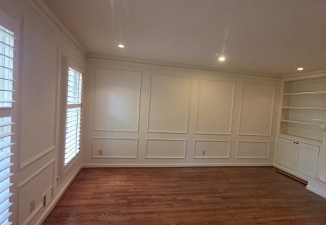 Wood Paneling and Framing