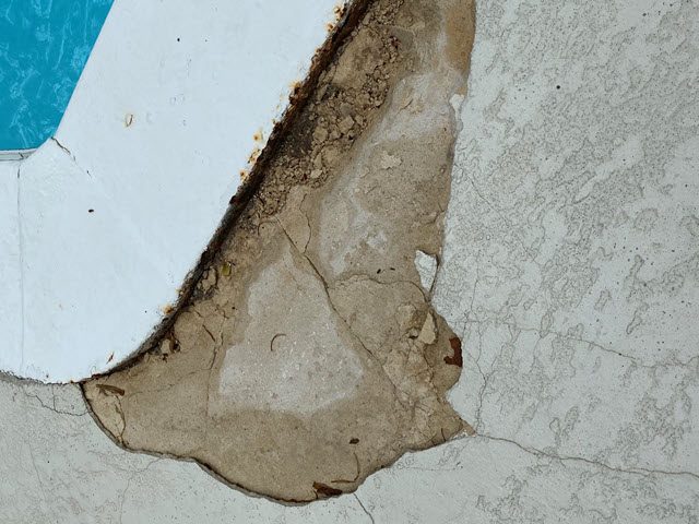 concrete pool deck repair in sandy springs before 2 - certapro painters of dunwoody Preview Image 2