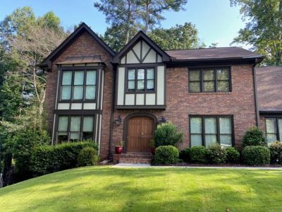 brick home in dunwoody - before
