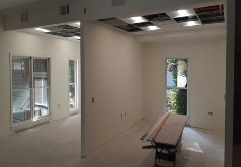 repainted office building in sandy springs ga by certapro painters of dunwoody