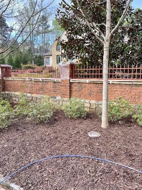 repainted entry gates into high end neighborhood in sandy springs Preview Image 8