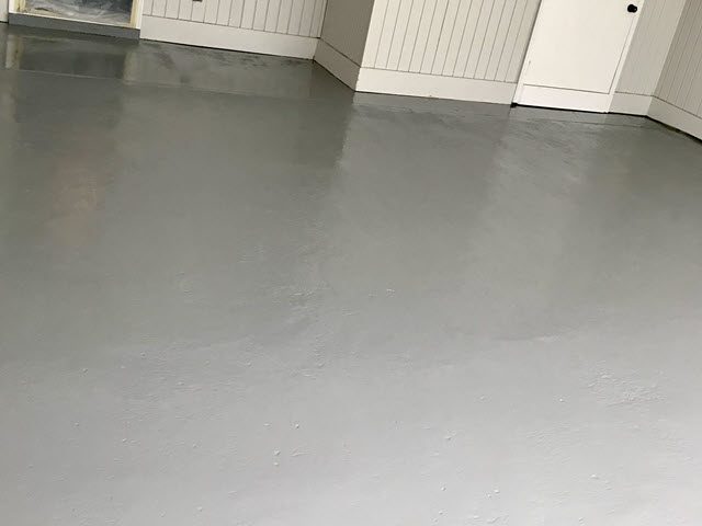 photo of new epoxy flooring in sandy springs garage Preview Image 2