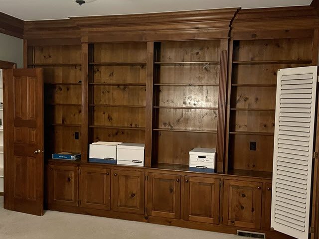 photo of cabinet wall to be painted Preview Image 5