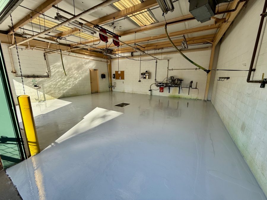 photo of re-coated industrial floor in sandy springs Preview Image 3