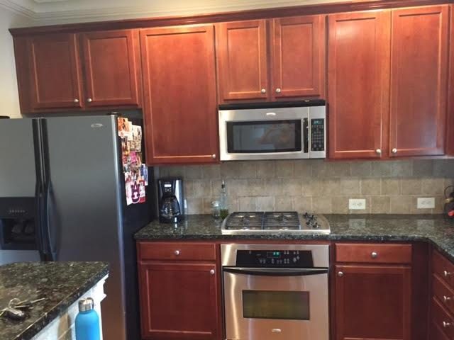 photos of kitchen cabinets before being repainted Preview Image 3