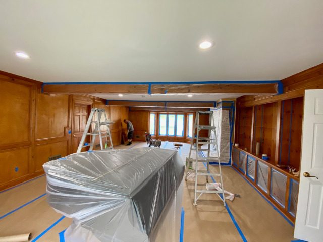 living room before being repainted - sandy springs, ga Preview Image 1