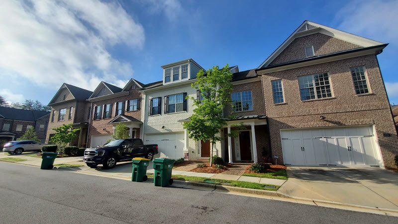 photo of repainted gated townhome community in peachtree corners ga Preview Image 15