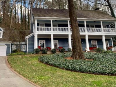 photo of repainted exterior in sandy springs ga