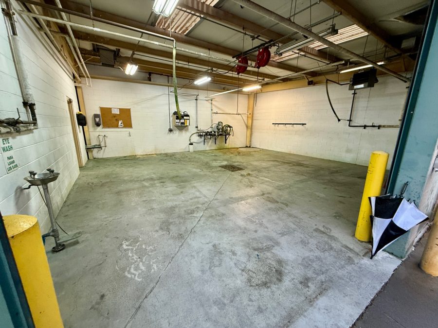 industrial floor with old coating and chemical stains Preview Image 10