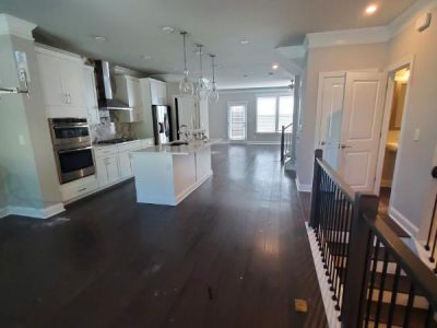 photo of repainted interior in north metro atlanta