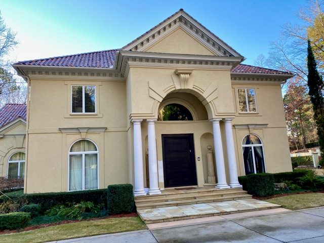 spanish style home in sandy springs - repainted by certapro painters of dunwoody Preview Image 1