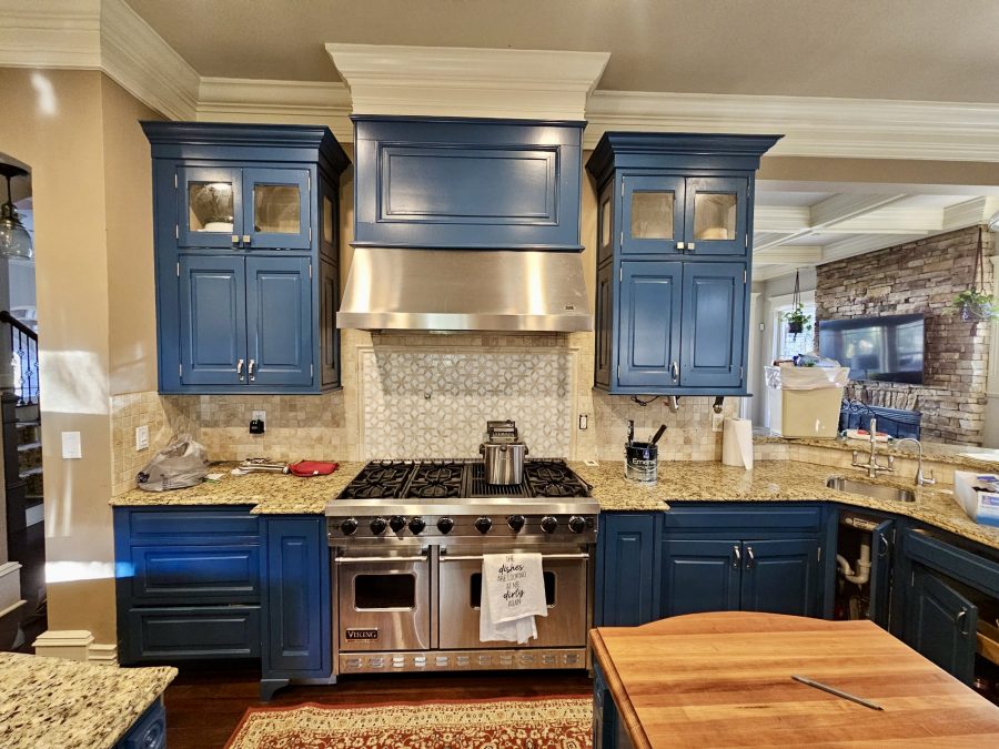 repainted kitchen cabinets in sandy springs georgia Preview Image 1