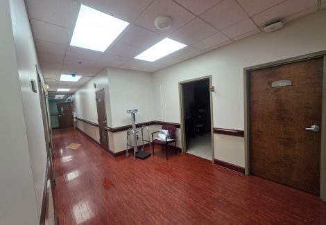 Repainted Medical Facility Interior