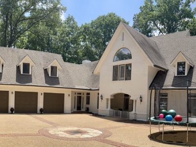 photo of repainted single family house in sandy springs