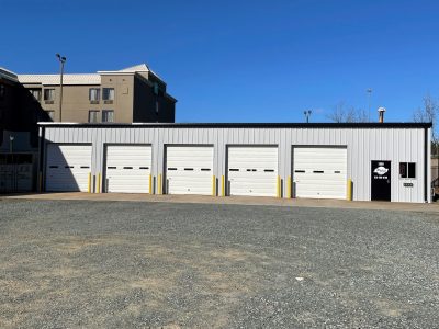 exterior painting commercial garage