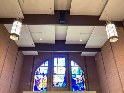 Interior Ceiling Painting for A Church