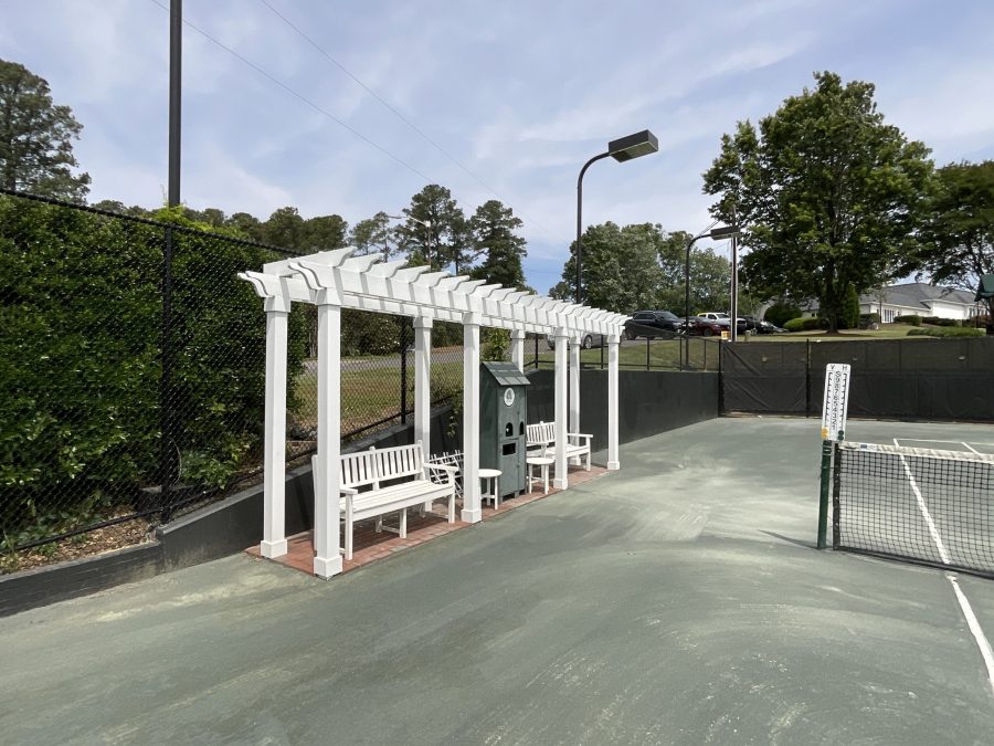 Exterior painting for country club court Preview Image 2