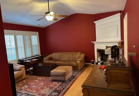 Popcorn Ceiling Removal & Interior Painting