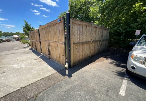 Fence Staining Police Department