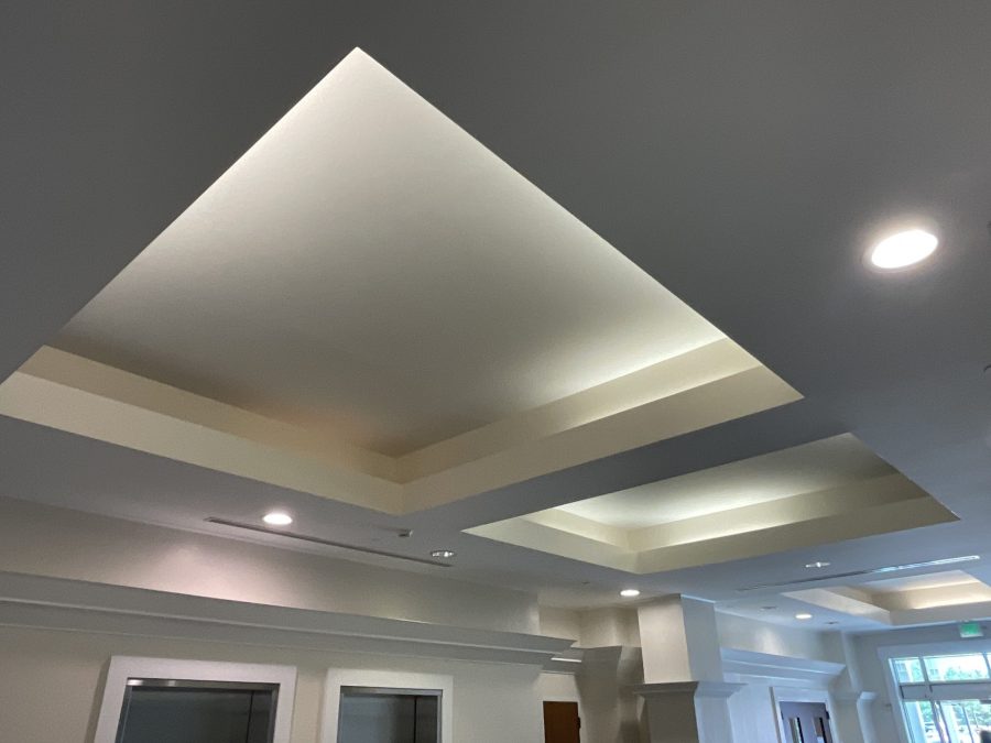 ceiling of medical lobby interior painting Preview Image 1