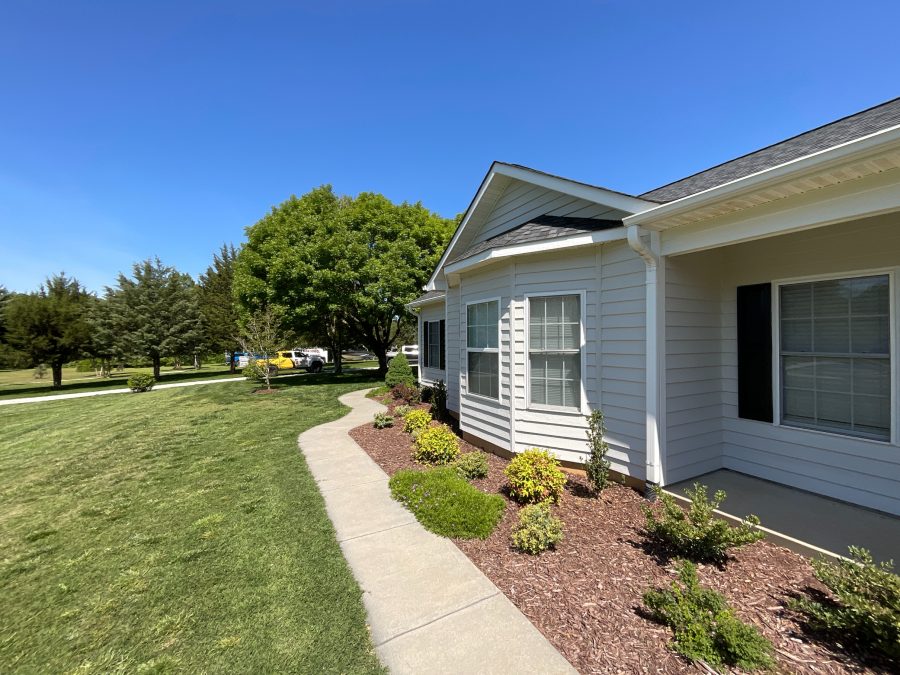 alternate front view of exterior painting for durham home Preview Image 1