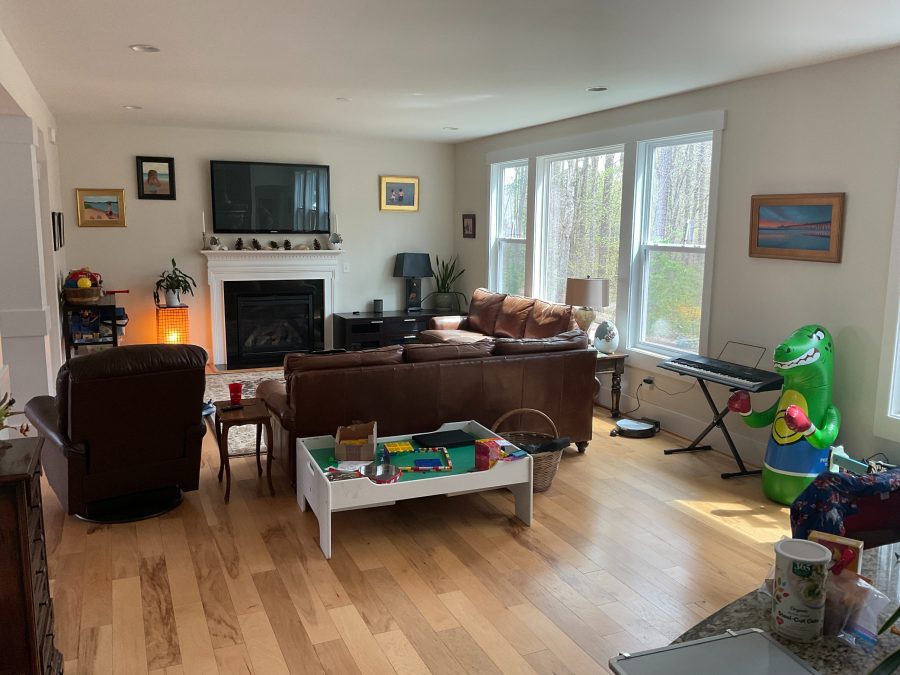 before interior painting for living room Preview Image 1