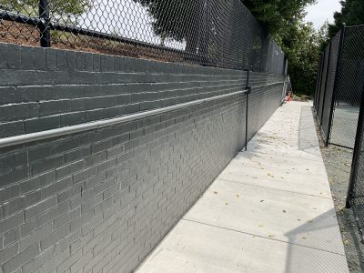 Exterior painting for country club court