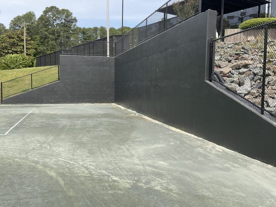 Exterior painting for country club court Preview Image 1