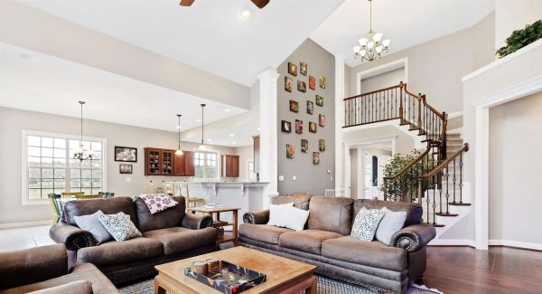 living room interior painting for hillsborough home