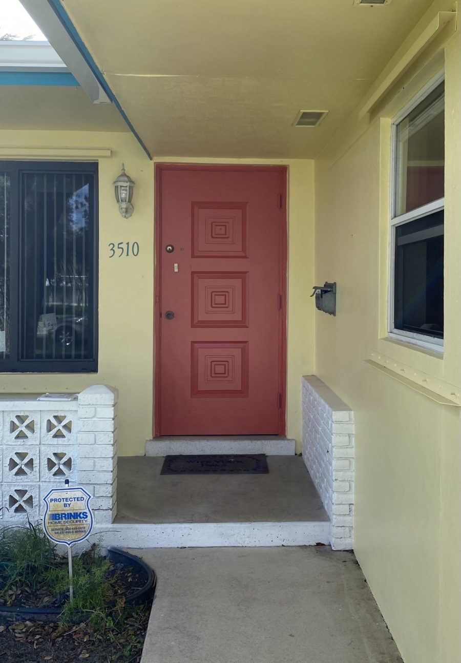 Doorstep and door after painting Preview Image 3