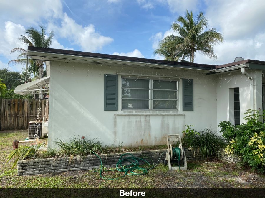 Window and side wall before makeover Preview Image 6
